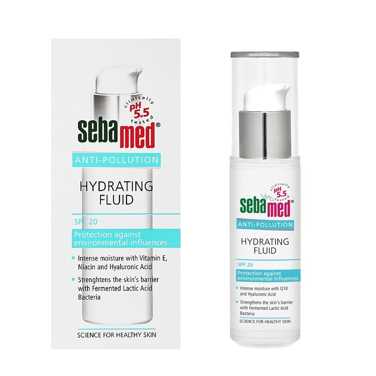 Sebamed Anti-pollution Hydrating Fluid SPF20 30ml